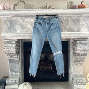 GRLFRND Karolina All I Wanna Do Jeans 28 SOLD OUT Wear Me Out